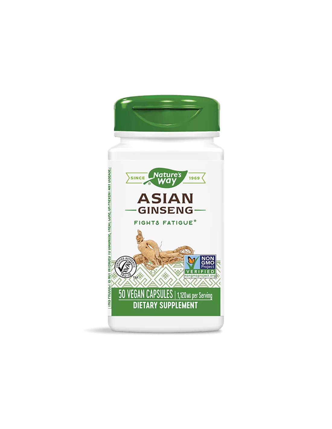 Nature’s Way Asian Ginseng/ Женшен азиатски 560 mg х 50 капсули