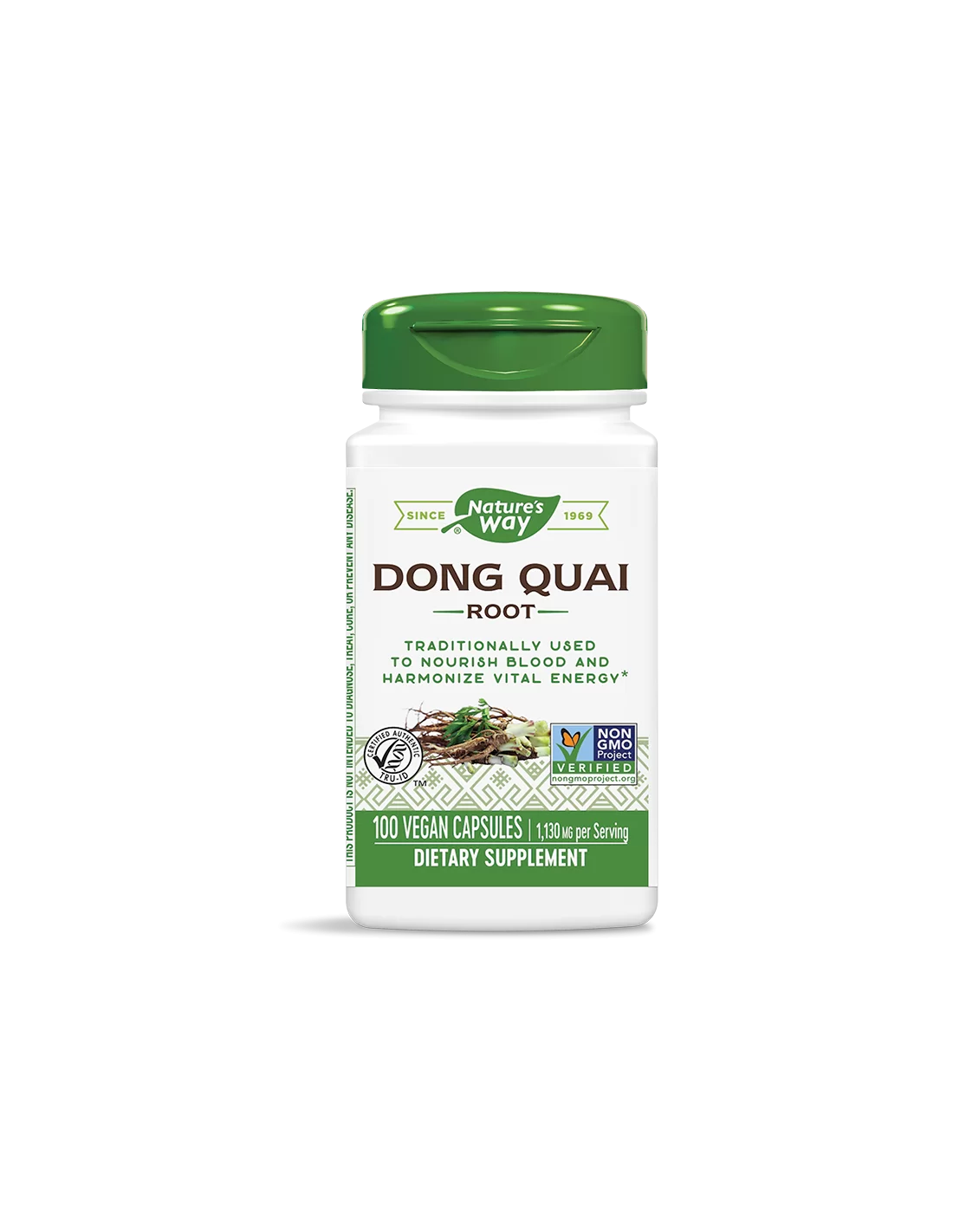 Nature’s Way Dong Quai Root Китайска ангелика (корен) 565 mg x 100 капсули