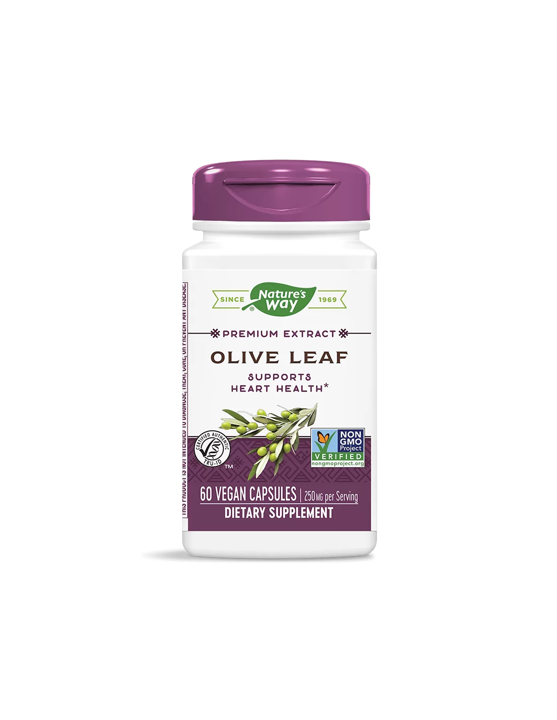 Nature’s Way  Olive Leaf  Маслина (лист) 430 mg x 60 капсули
