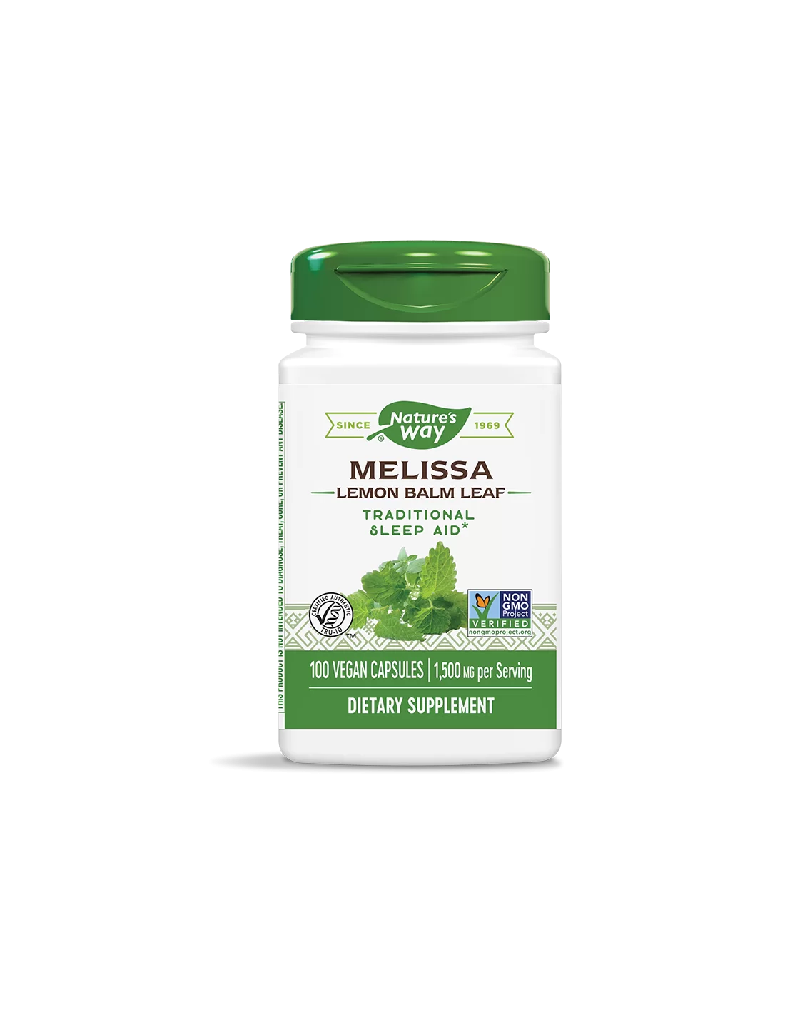 Nature’s Way Melissa Lemon Balm Leaf Маточина (лист) 500 mg х 100 капсули