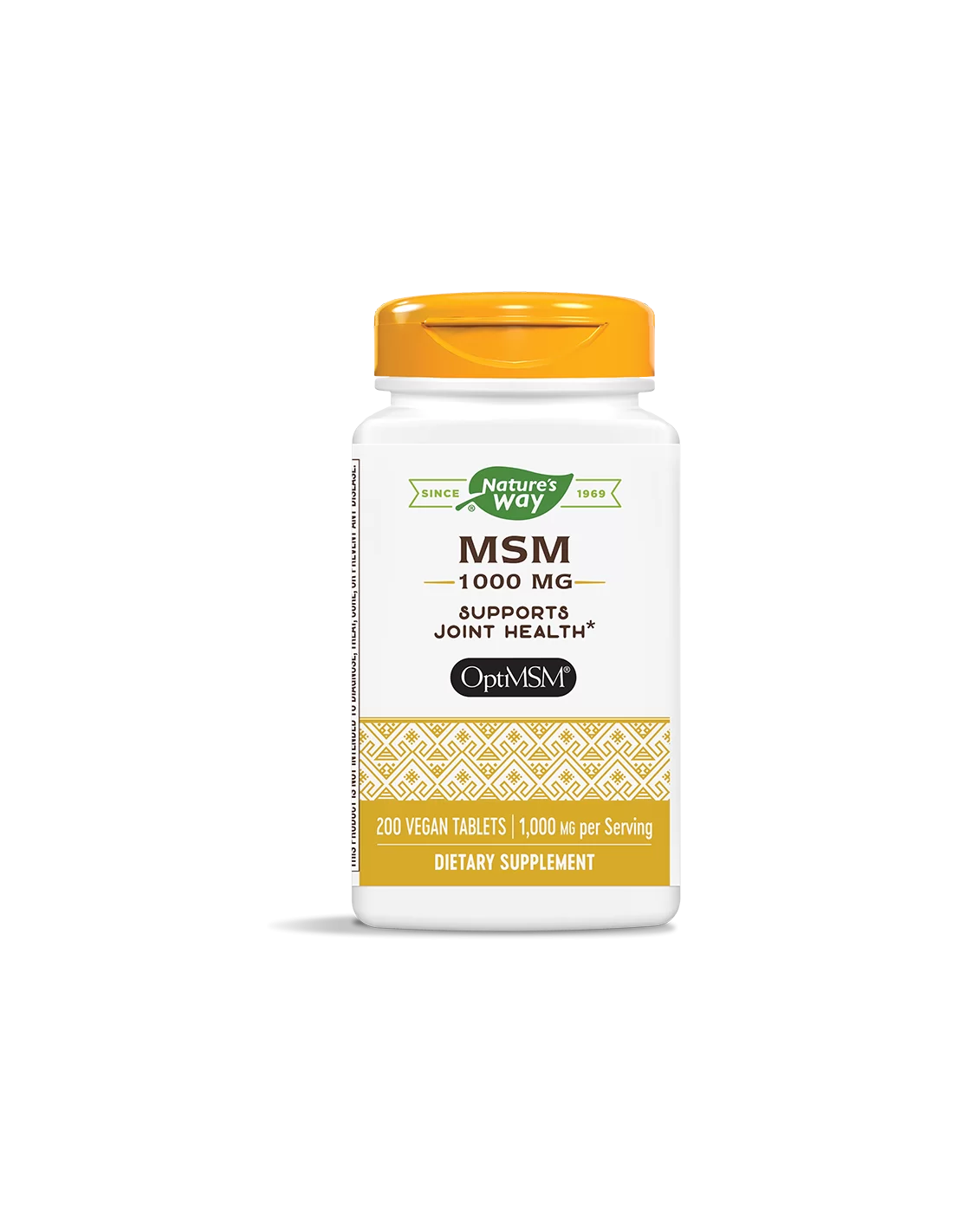 Nature’s Way  MSM/ МетилСулфонилМетан като OptiMSM® 1000 mg x 200 таблетки
