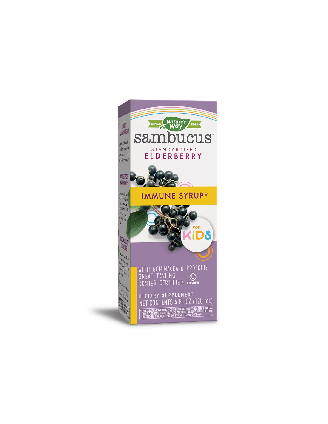 Nature’s Way Sambucus Imunne Syrup for Kids/ Самбукус Immune сироп за деца х 120 ml