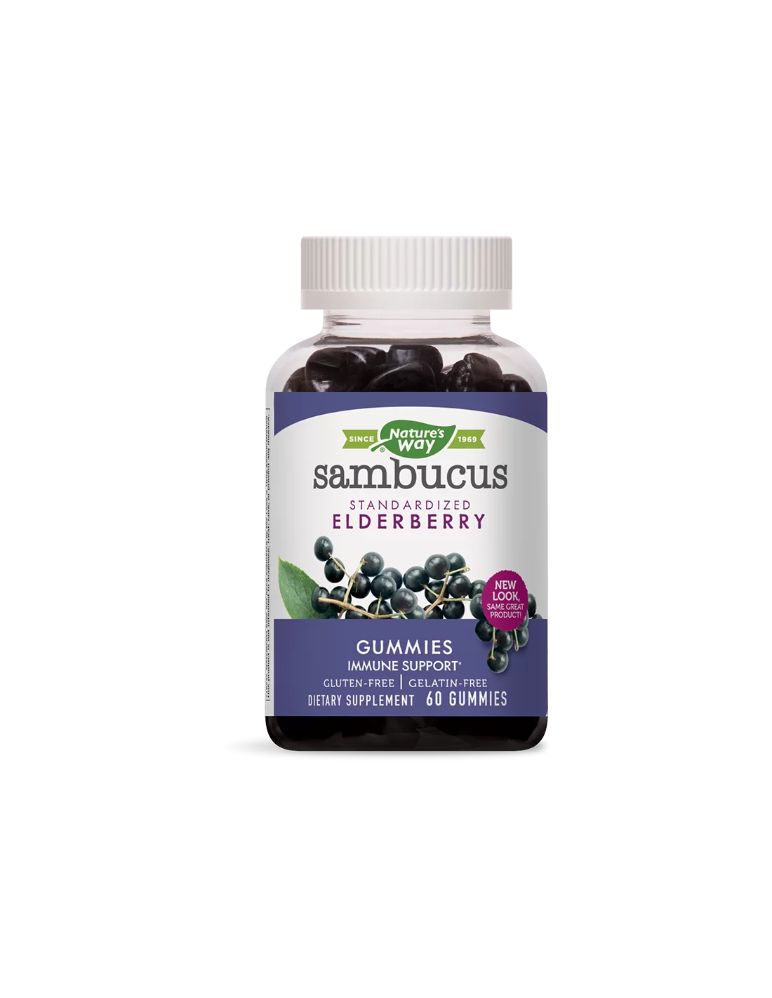 Nature’s Way  Sambucus Gummies  Самбукус x 60 желирани таблетки