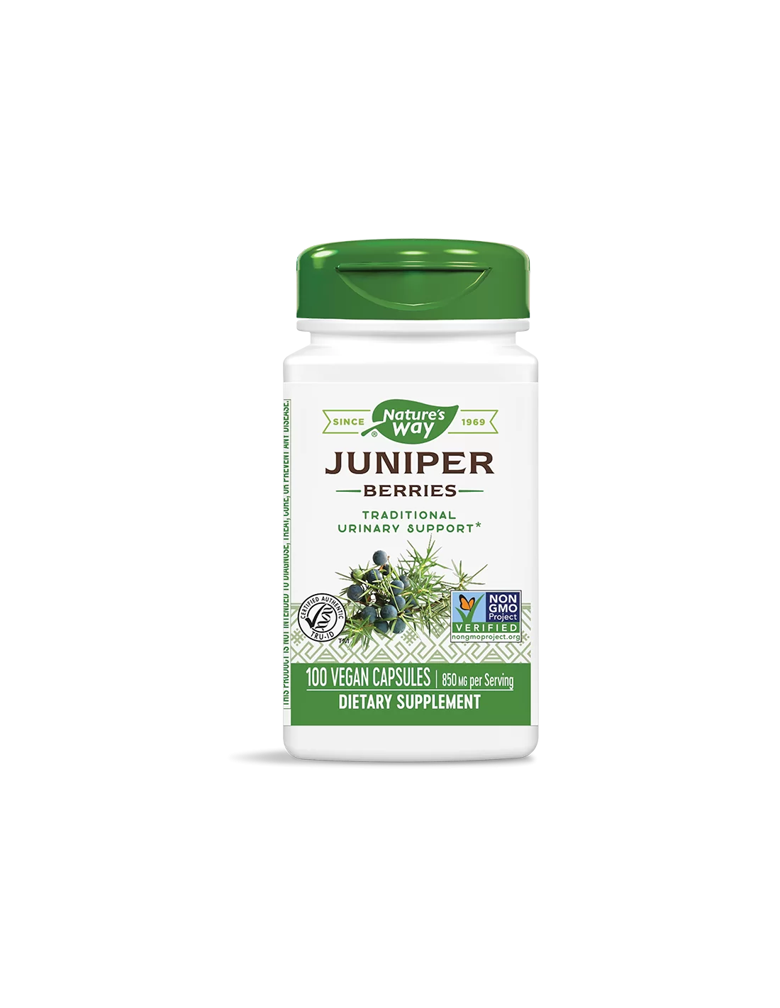 Nature’s Way Juniper Berries Синя хвойна (плод) 425 mg х 100 капсули