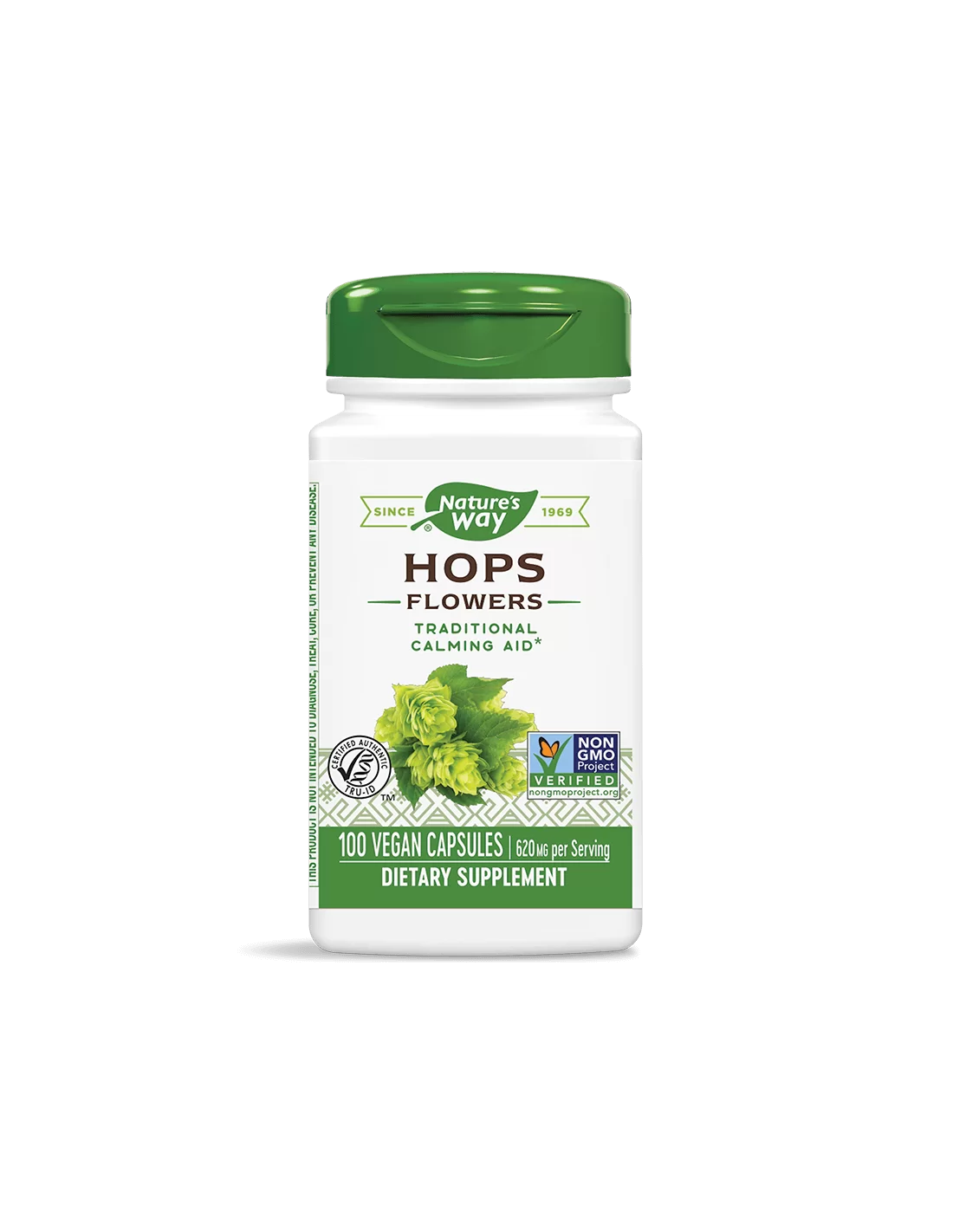 Nature’s Way  Хмел (цвят) 310 mg  Hops Flowers  310 mg х 100 капсули