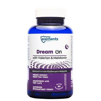 Dream On с валериан и мелатонин х60 капсули
