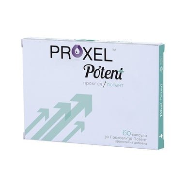 Проксел Потент за здравето на простатата x60 капсули Naturpharma