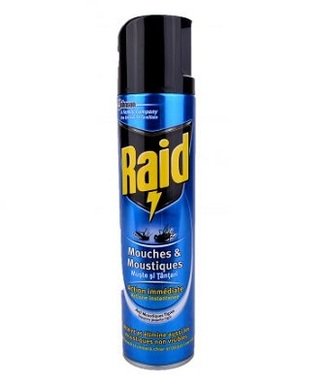 Raid Аерозол против летящи насекоми x400 мл