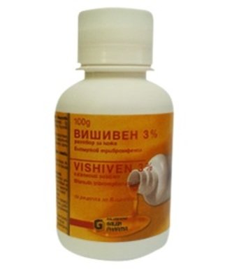 Вишивен маслен дермален разтвор x100 г Galen Pharma