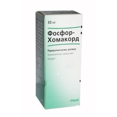 Фосфор Хомакорд Капки при пресипналост x30 мл Heel