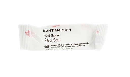 Марлен Бинт 5 м/5 см Medica