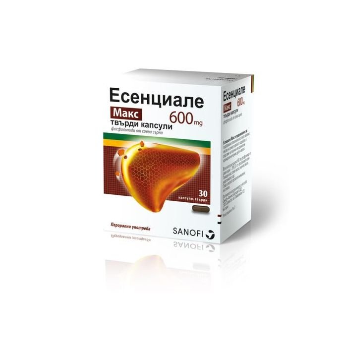 Есенциале макс 600 мг х30 капсули
